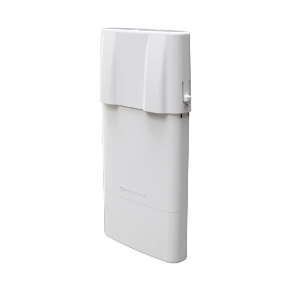 MikroTik, NetBox 5 ax with with dual-core ARM IPQ-5010 800 MHz CPU, 256MB RAM, 1xGigabit LAN, built-in dual chain 5GHz 802.11a/n/ac/ax wireless with two SMA connectors, RouterOS L4, outdoor enclosure, [L11UG-5HaxD-NB]