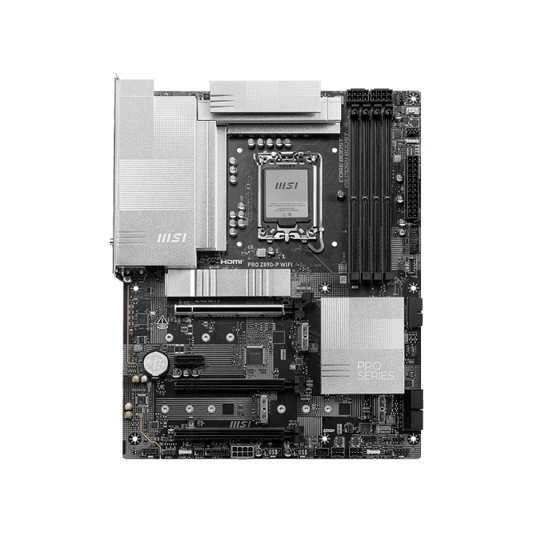 MSI MB PRO Z890-P WIFI, Z890,LGA1851,4DDR5,3PCI-EX16,1PCI-EX1,4M.2 ,1USB4, 1USB3.2 GEN2 X2, 2USB [PRO Z890-P WIFI]