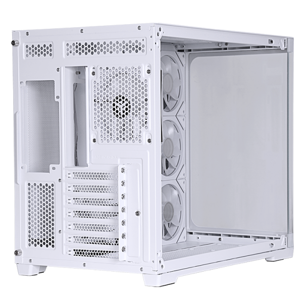 ITEK CASE DARK CAVE CURVED, GAMING TOWER, ATX, 4X12CM ARGB FAN, 2XUSB3, TYPE-C, CURVED TEMP GLASS S [ITGCADCCW]