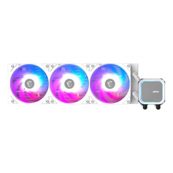 MSI MAG CORELIQUID A13 360 WHITE sistema di raffreddamento per computer Scheda madre, Processore Raffreddatore di liquidi tutto in uno 12 cm Bianco 1 pz [306-7ZWDA21-L80]