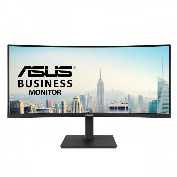 ASUS MONITOR CURVO 34 LED VA WQHD 21:9 4MS 300 CDM, REG ALT, USB-C, DOCK DP/HDMI, MULTIMEDIALE [VA34VCPSR]