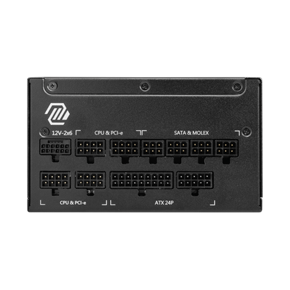 MSI ALIMENTATORE MAG, EU, 1250W, FULLY-MODULAR, 80 PLUS GOLD, 7A GARANZIA [MAG A1250GL PCIE5]