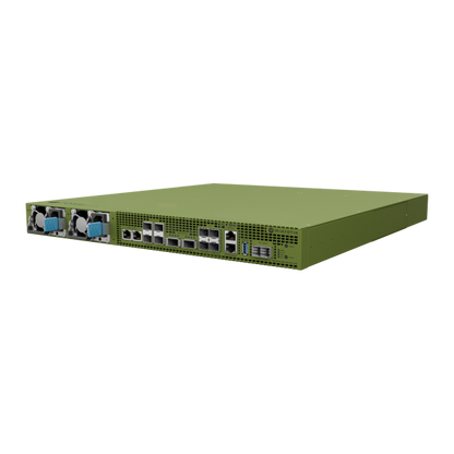 MikroTik, ROSE Data server (RDS), 16-core 2 GHz ARM CPU + 32GB DDR4 RAM  2 100G QSFP28 ports, 4 25G SFP28 ports, 4 10G SFP+ ports, 2 10G Ethernet ports, and SFF-8644 interface, 20 U.2 NVMe sto [RDS2216-2XG-4S+4XS-2XQ]