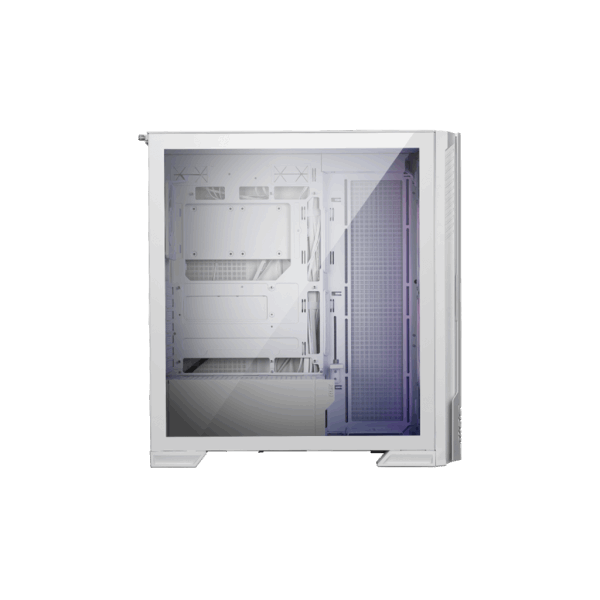 MSI CASE MID TOWER BIANCO, 2 USB, 1 TYPE-C, 2X160MM ARGB FAN, 1X120MM NO-ARGB FAN, ARGB+PWM CONTROL [MPG VELOX 300R AFPZW]