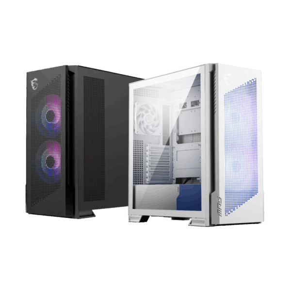 MSI CASE MID TOWER BIANCO, 2 USB, 1 TYPE-C, 2X160MM ARGB FAN, 1X120MM NO-ARGB FAN, ARGB+PWM CONTROL [MPG VELOX 300R AFPZW]