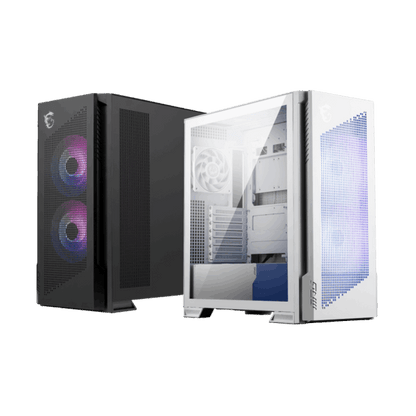 MSI CASE MID TOWER BIANCO, 2 USB, 1 TYPE-C, 2X160MM ARGB FAN, 1X120MM NO-ARGB FAN, ARGB+PWM CONTROL [MPG VELOX 300R AFPZW]
