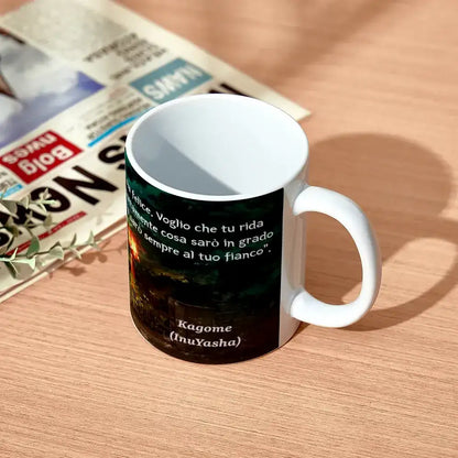 Tazza InuYasha & Kagome "Sempre al tuo fianco" Mug Tempio Giapponese