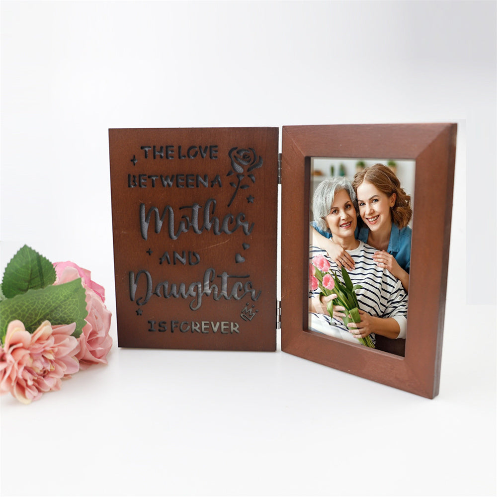 Cornice foto personalizzata con dedica regalo mamma papà S. Valentino nonni