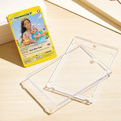 Carta Poké Personalizzata Mamma idea Regalo Festa della Mamma