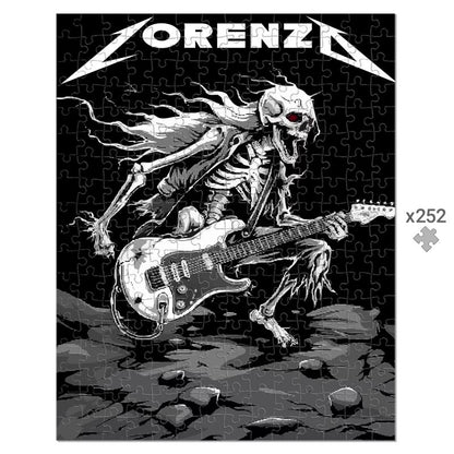 Puzzle personalizzato stile Metallica