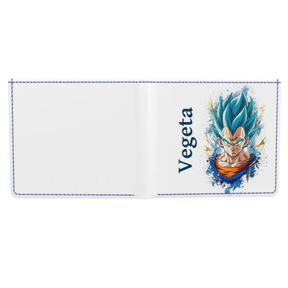 Portafoglio Uomo Dragon ball Vegeta personalizzabile