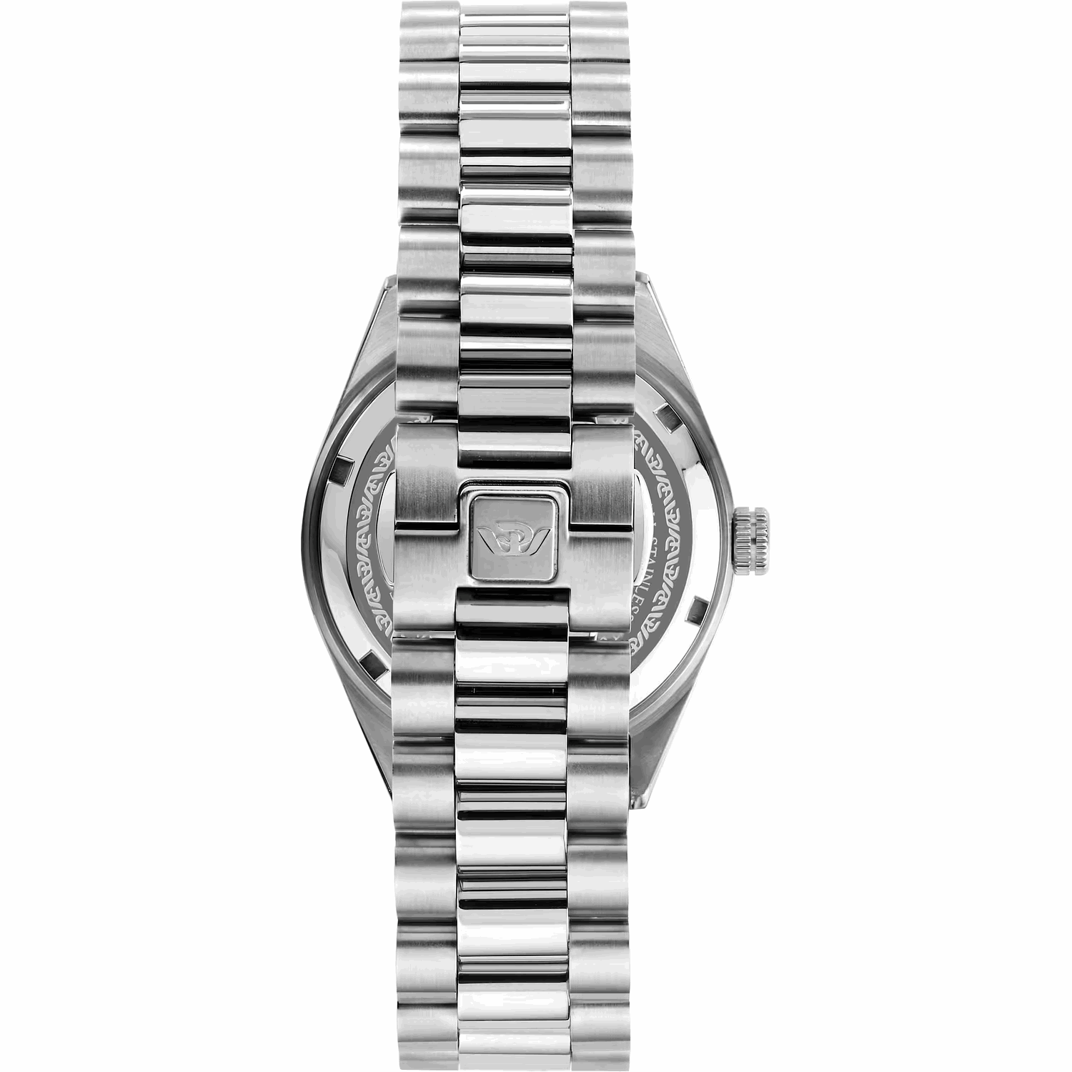 Philip Watch Caribe R8223597110 – Automatico Swiss Made Day-Date Bianco Silver 39mm Uomo