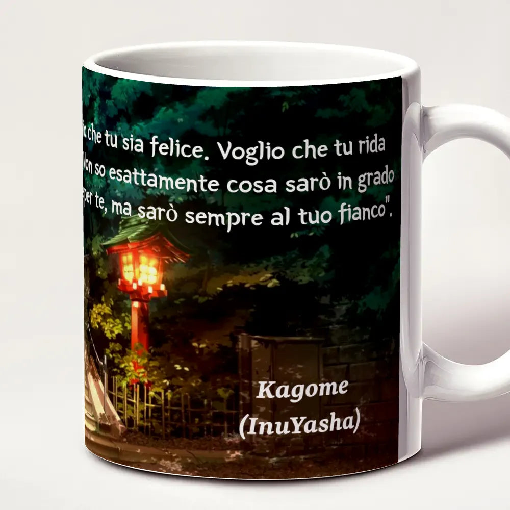 Tazza InuYasha & Kagome "Sempre al tuo fianco" Mug Tempio Giapponese