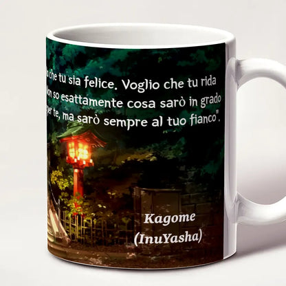 Tazza InuYasha & Kagome "Sempre al tuo fianco" Mug Tempio Giapponese