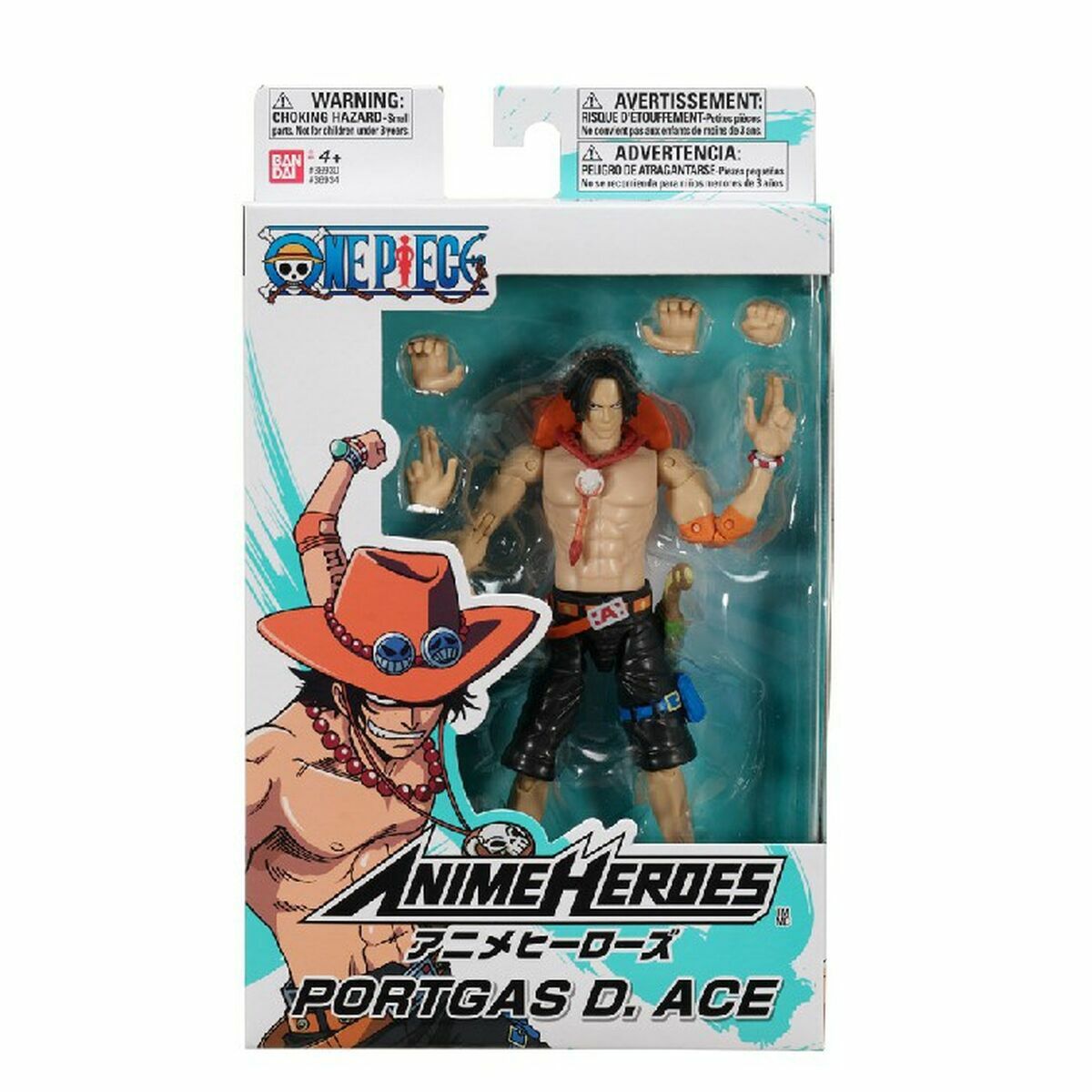 Portgas D. Ace One Piece Bandai 17 cm | Anime Heroes