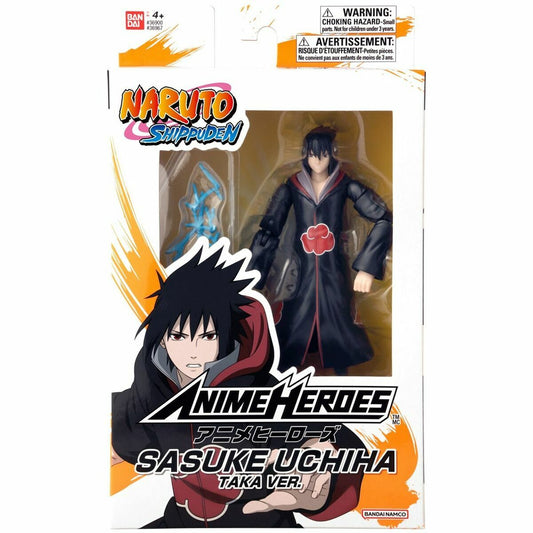 Bandai Naruto Shippuden Anime Heroes - Sasuke Uchiha (Taka Ver.) Action Figure (15cm)