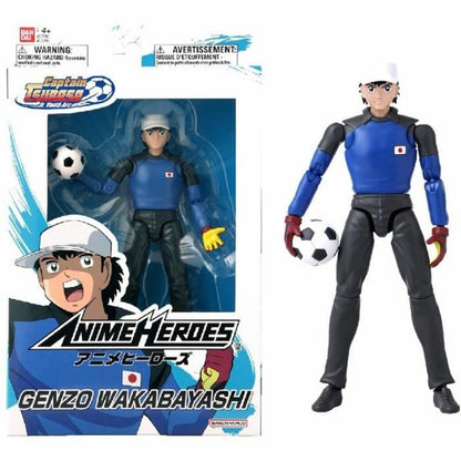Bandai Anime Heroes - Genzo Wakabayashi (Benji Price) Action Figure - Captain Tsubasa