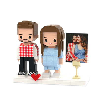 Mattoncini personalizzati coppia mamma gravidanza idea regalo festa della mamma