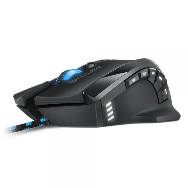 SHARKOON MOUSE GAMING SKILLER-SGM1, 1600 DPI, RGB, 6 TASTI CONFIGURABILI, USB, 1.8MT [SKILLER-SGM1]
