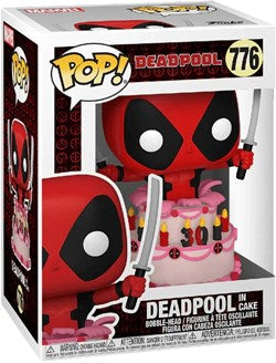 FUNKO POP  Marvel: Deadpool 30th - 776 Deadpool in Cake 9 cm