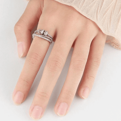 Anello da Donna in Argento Sterling 925 Per mia sorella - Ansia