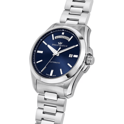Philip Watch Amalfi Automatico R8223 daydate blu