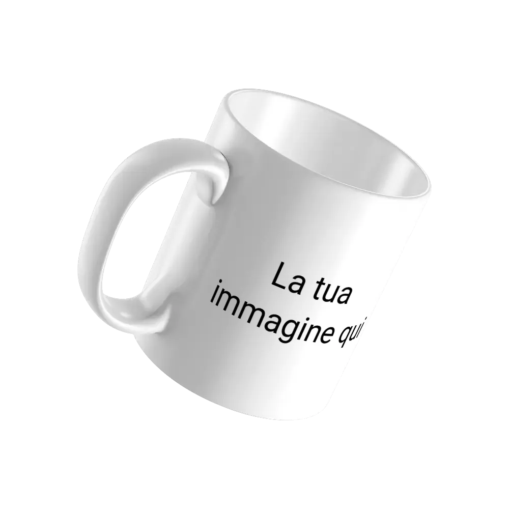 Tazza con immagine o foto personalizzata