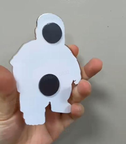 Adesivo Anti-Collisione Personalizzato Squishy Belly Foto Viso pancia