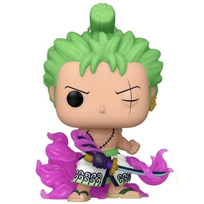 Funko Pop ! Animation - One Piece (1288) Zoro W / Enma Figure Special 9Cm Glow in the dark