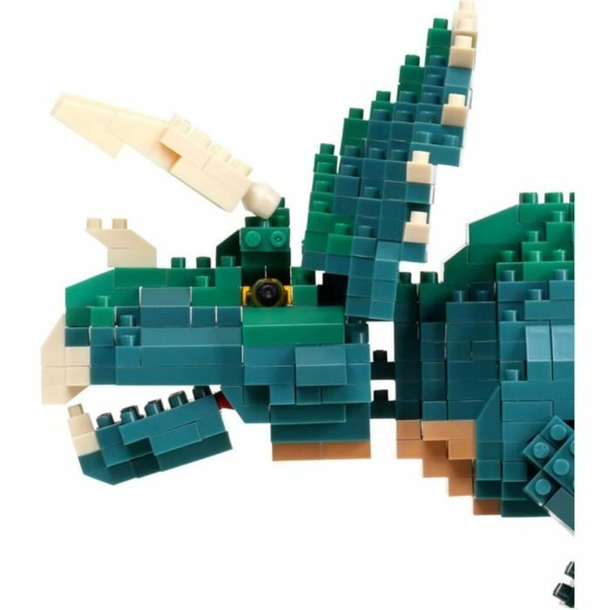 Nanoblock dinosauro triceratopo mattoncini