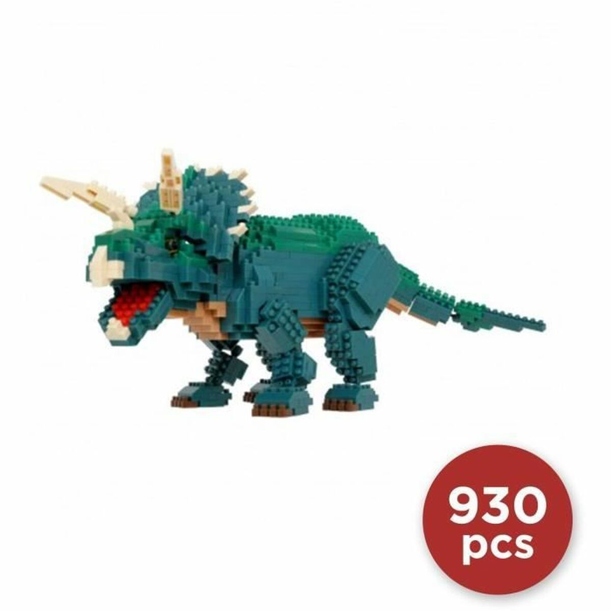 Nanoblock dinosauro triceratopo mattoncini