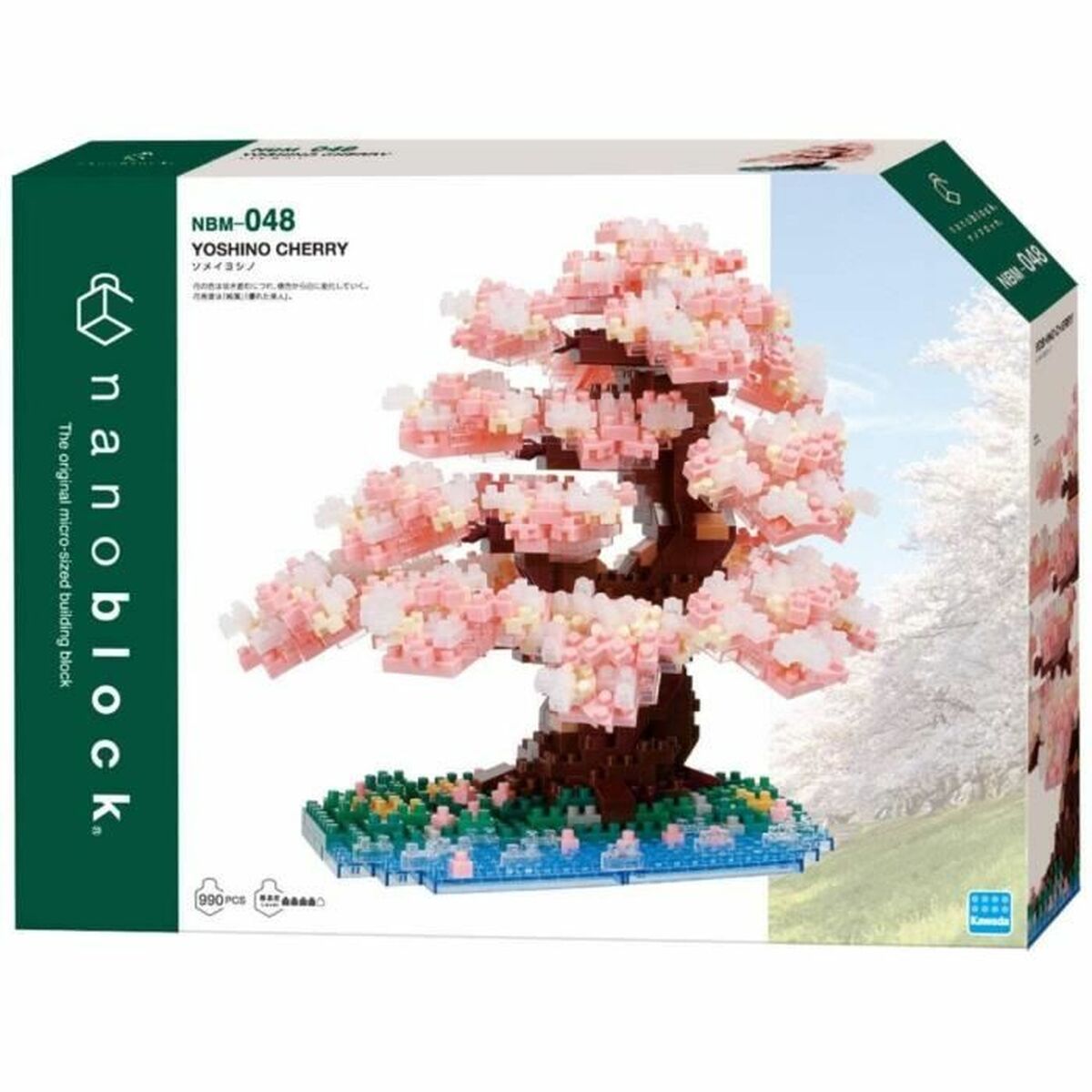Nanoblock mattoncini Albero ciliegio in Fiore