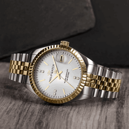 Philip Watch Caribe – Swiss Made bicolor oro e bianco
