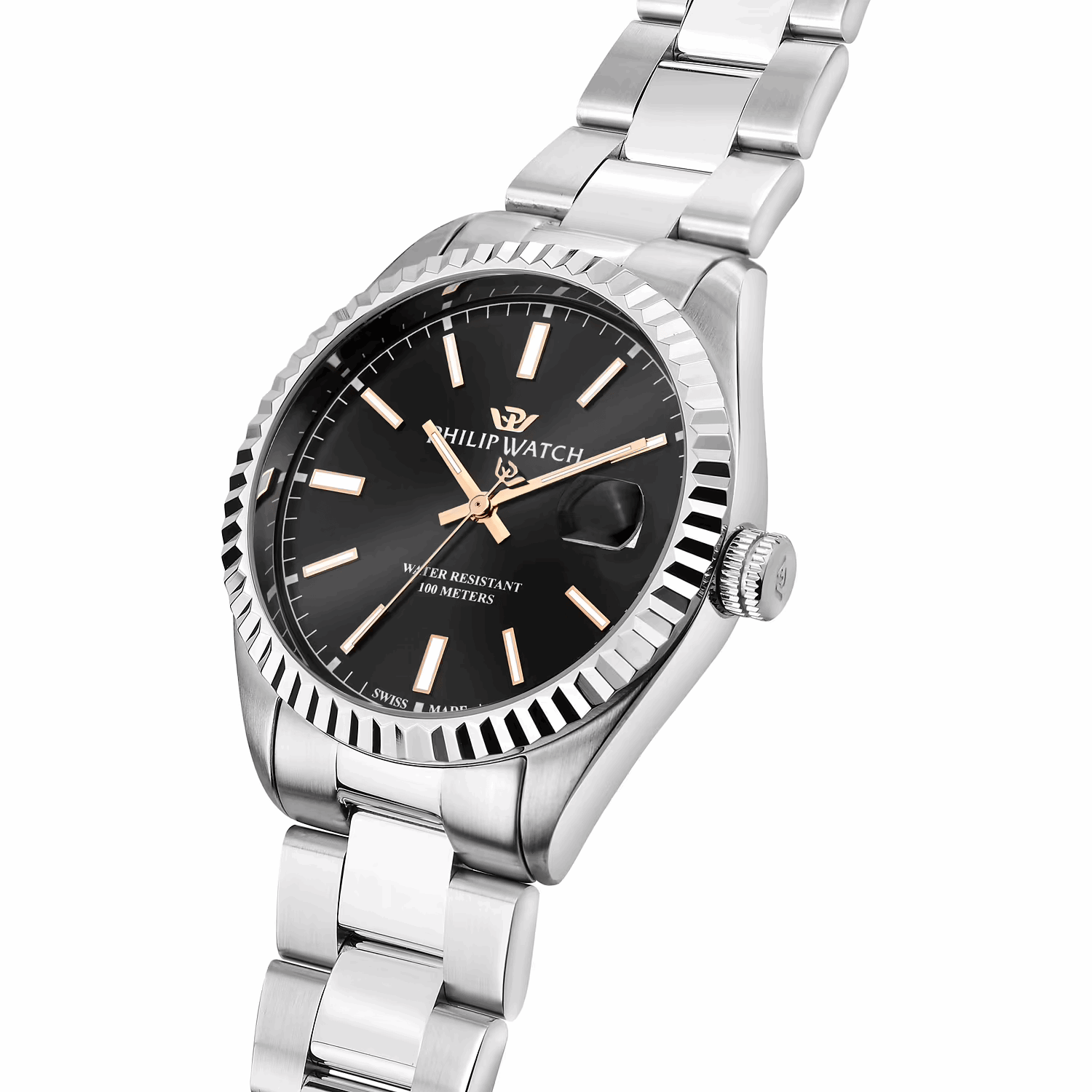 Philip Watch Caribe Urban quarzo – Quadrante grigio R8253597116