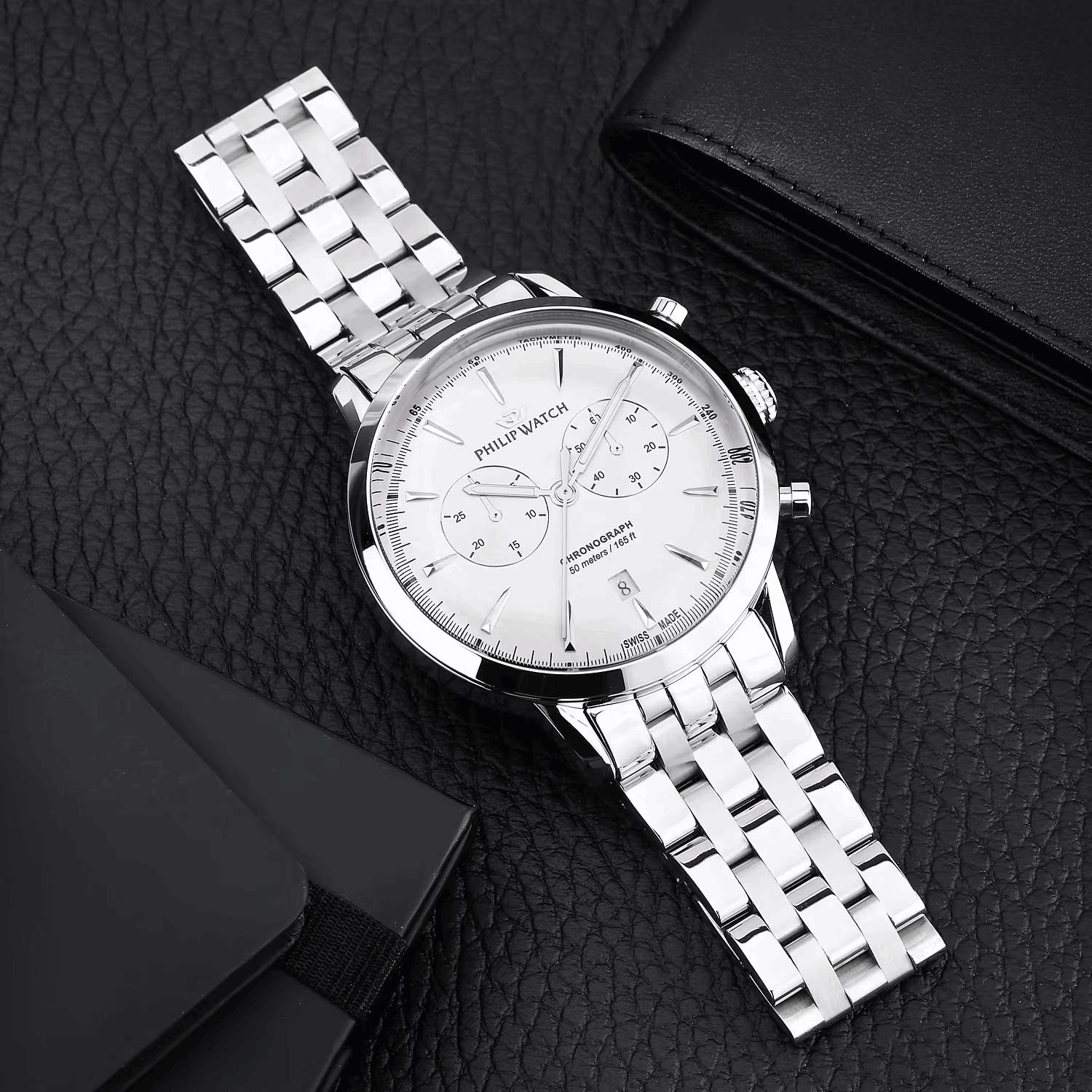 Philip Watch Sunray Cronografo – bianco swiss made  R8273680002