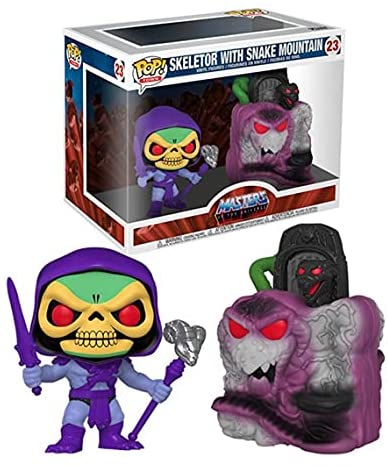 Funko Pop ! Town Masters Of The Universe 23 - Skeletor With Snake Mountain Figure - Smart Deal
