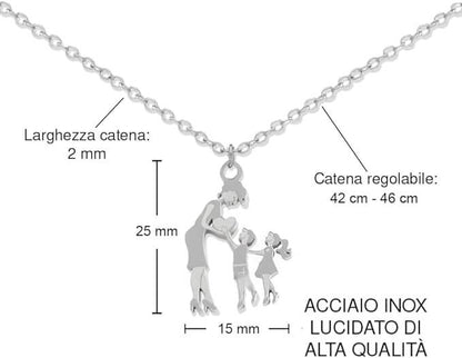 Collana Mamma e Figli - Ti vogliamo bene.