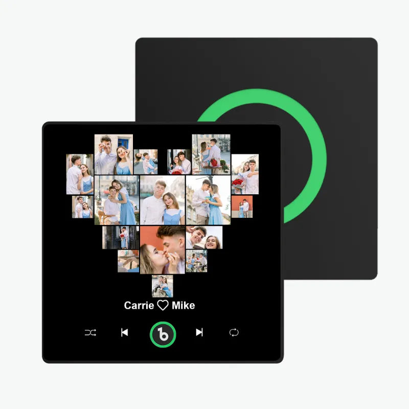 FridgeBeats 4.0 | Calamita da Frigo Musicale Personalizzata con Foto e Nome
