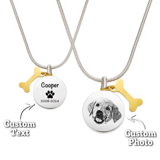 Collana Personalizzata ricordo amico 4 zampe