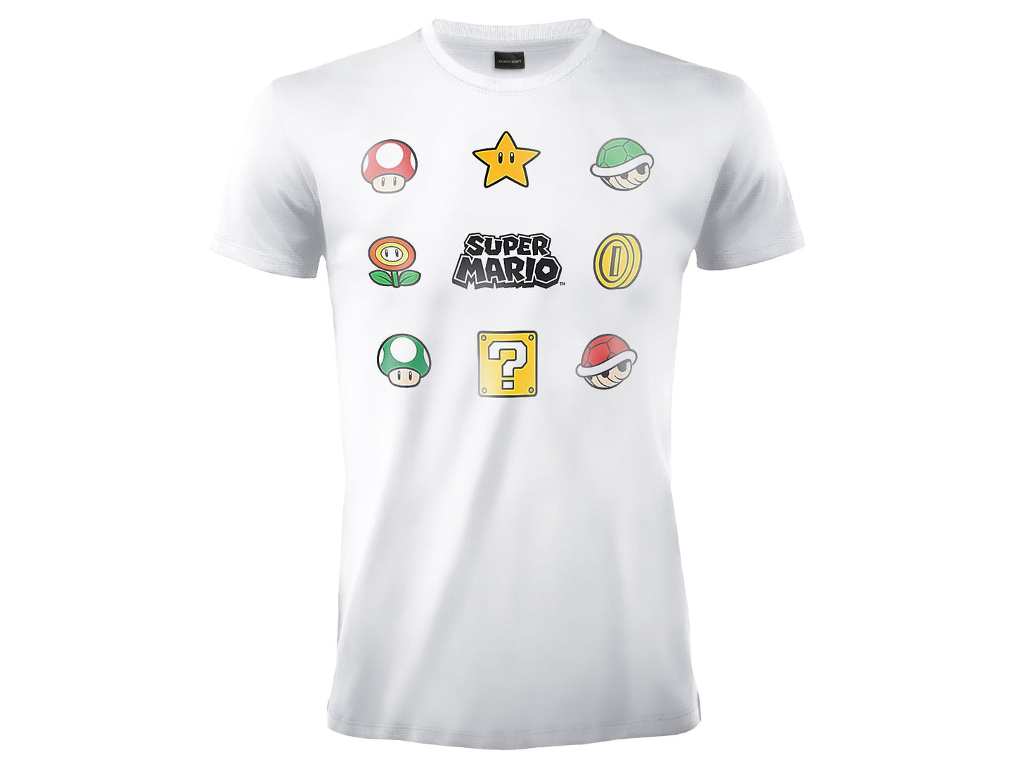 T-Shirt Super Mario: Icons M