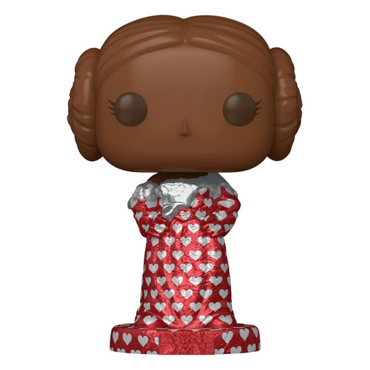 FUNKO POP  Star Wars Valentine's Day 2024 - Leia (Val Choc) 9 cm