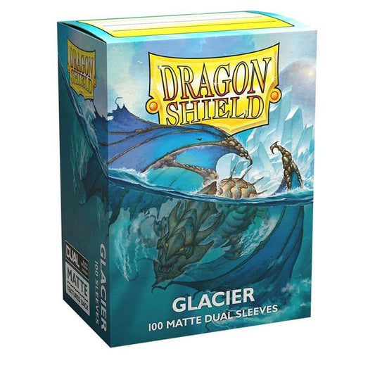 Dragon Shield Dual Matte Sleeves - Glacier 'miniom' (100 Sleeves)