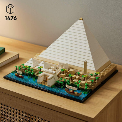 Playset   Lego 21058 Architecture The Great Pyramid of Giza         1476 Pezzi