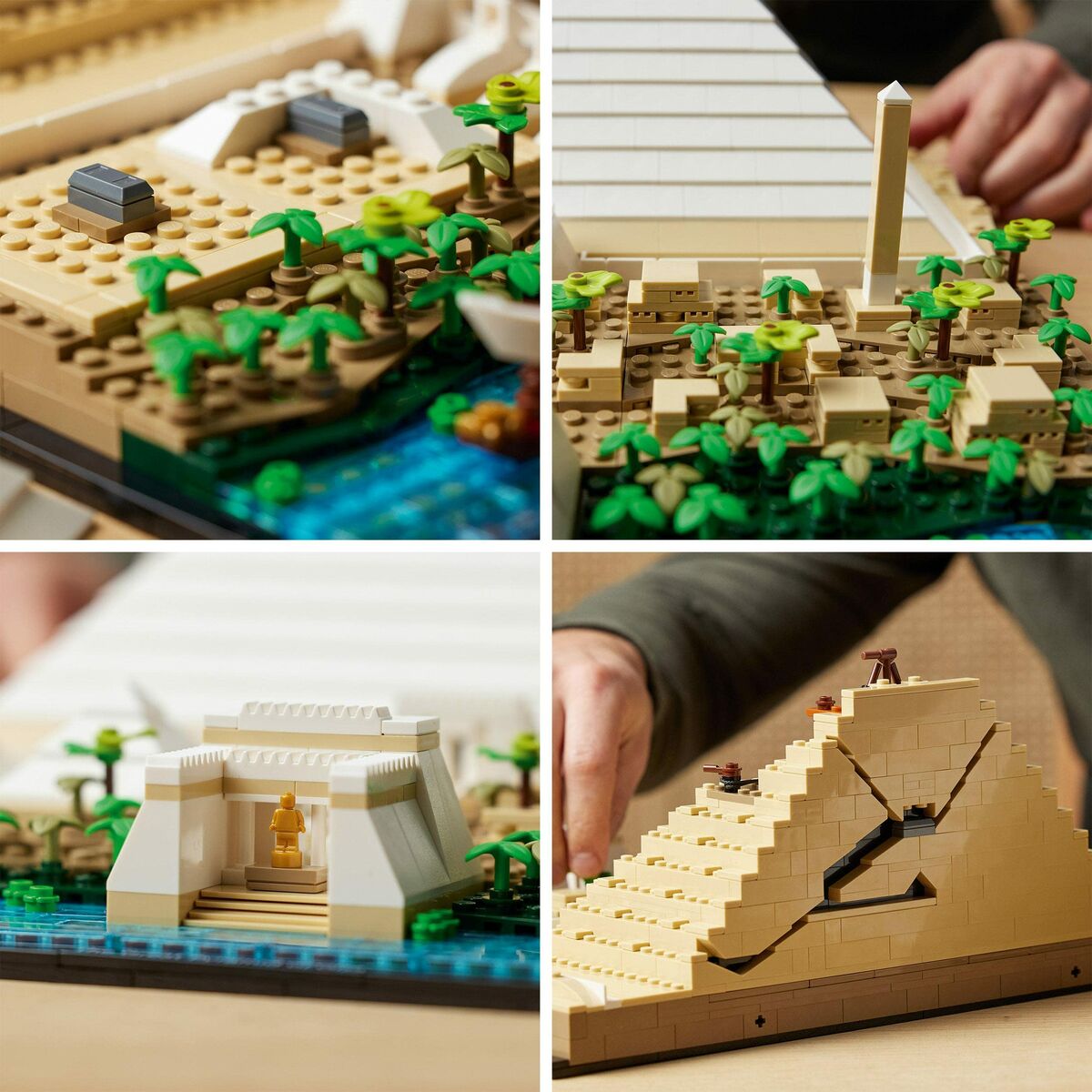 Playset   Lego 21058 Architecture The Great Pyramid of Giza         1476 Pezzi