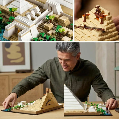 Playset   Lego 21058 Architecture The Great Pyramid of Giza         1476 Pezzi