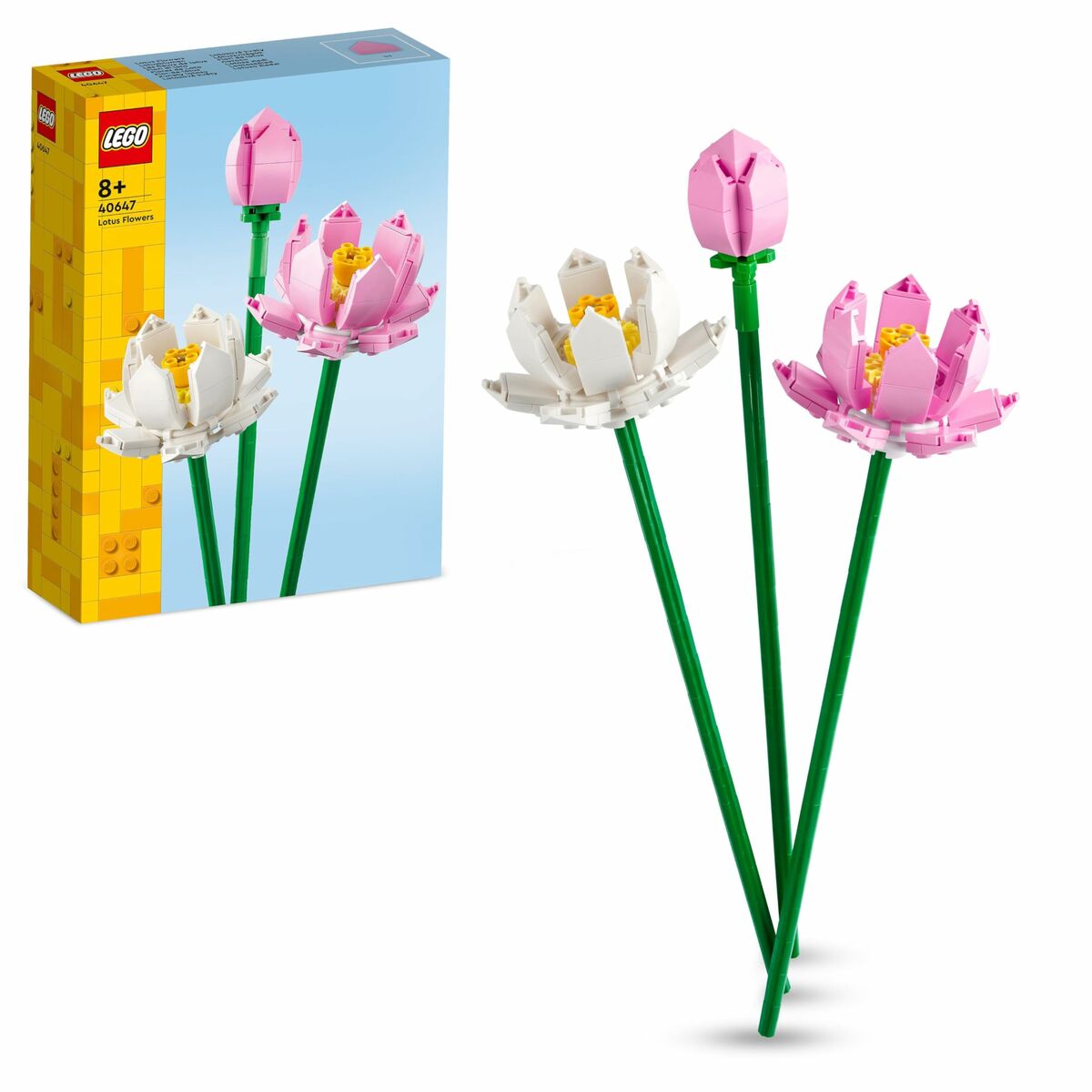 Set di Costruzioni Lego 40647 Lotus Flower Multicolore