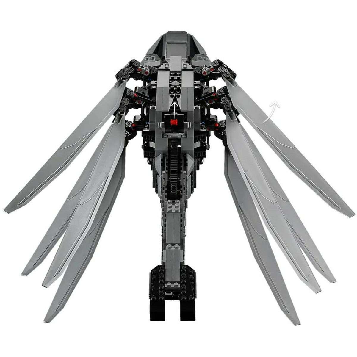 LEGO® Icons Dune: Atreides Royal Ornithopter 10327 – Set di Costruzione per Adulti (1369 Pezzi)