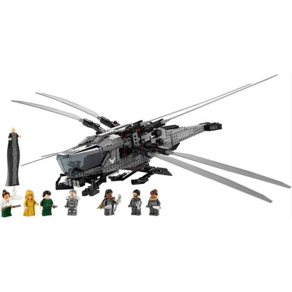 LEGO® Icons Dune: Atreides Royal Ornithopter 10327 – Set di Costruzione per Adulti (1369 Pezzi)
