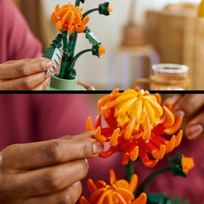 Set di Costruzioni Lego 10368 Chrysanthemum Flower Arrangement mamma