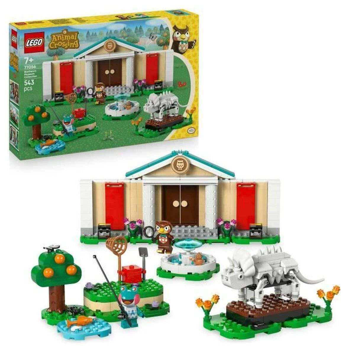 Set di Costruzioni Lego 77056 LEGO Animal Crossing La collezione del museo di Blatero
